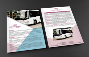 Diseño de Flyer por Deziners Zone para Crowne Plaza Brussels Airport | Diseño: #16649001