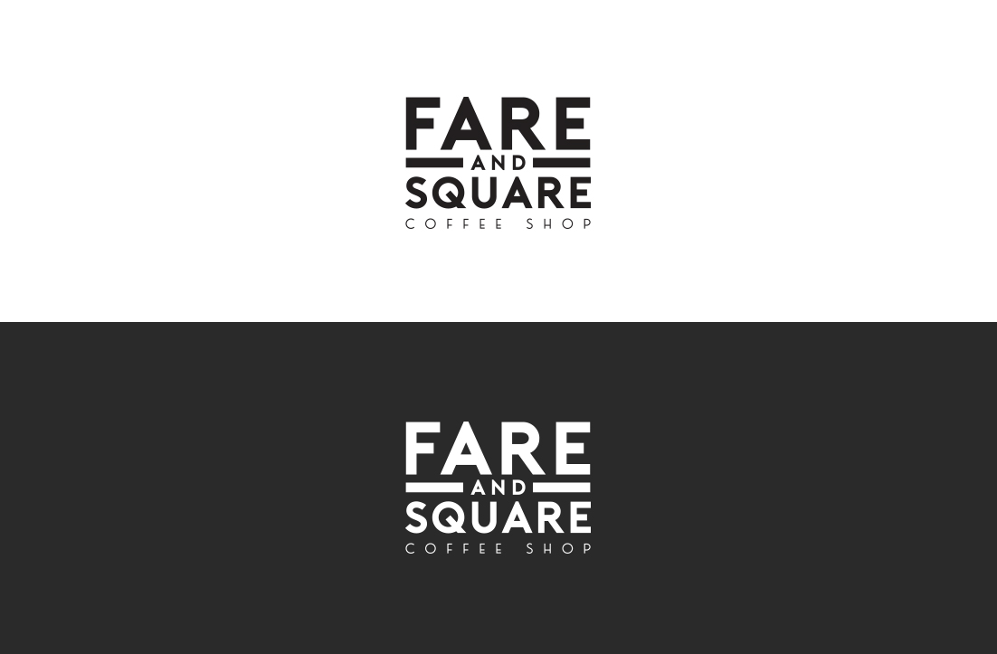 Logo de texto cuadrado por Gldesigns