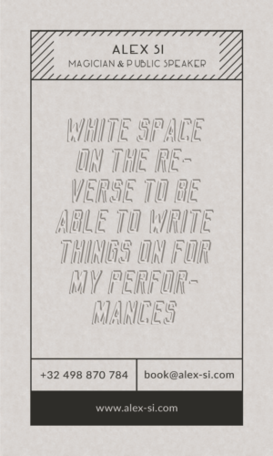 Business Card Design by Blazs91 for this project | Design: #16783315