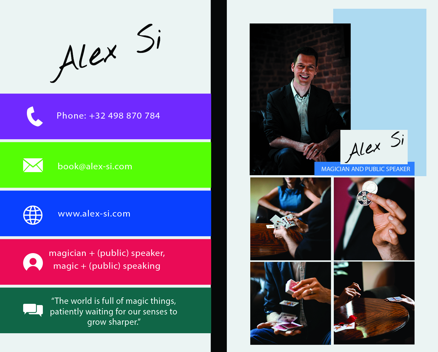 Business Card Design by VladimirSp for this project | Design #16634175