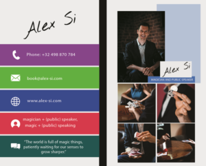 Business Card Design by VladimirSp