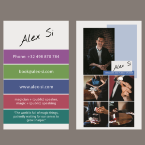 Business Card Design by VladimirSp for this project | Design: #16644581