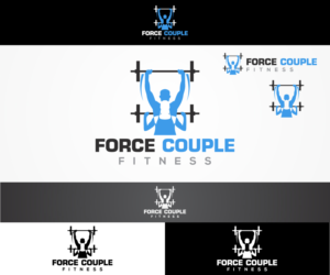 Logo-Design von sangeloenriquez für Force Couple Fitness, LLC | Design #16628302