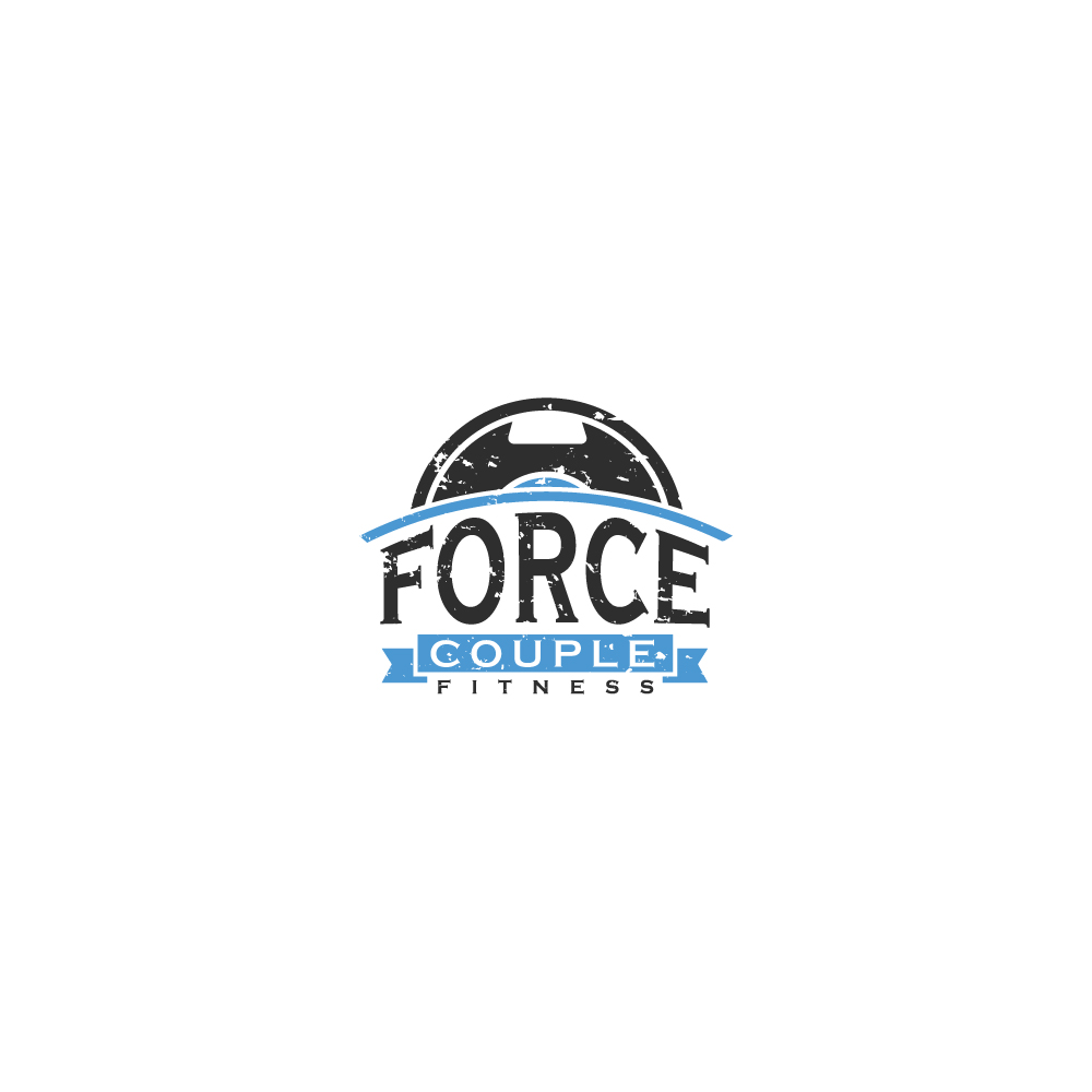 Logo Design by Sujit Banerjee for Force Couple Fitness, LLC | Design #16628044