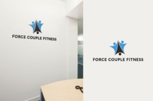 Logo Design by Grafactory for Force Couple Fitness, LLC | Design: #16635216