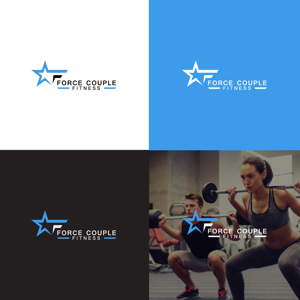 Logo-Design von Mime Artworks für Force Couple Fitness, LLC | Design #16797518