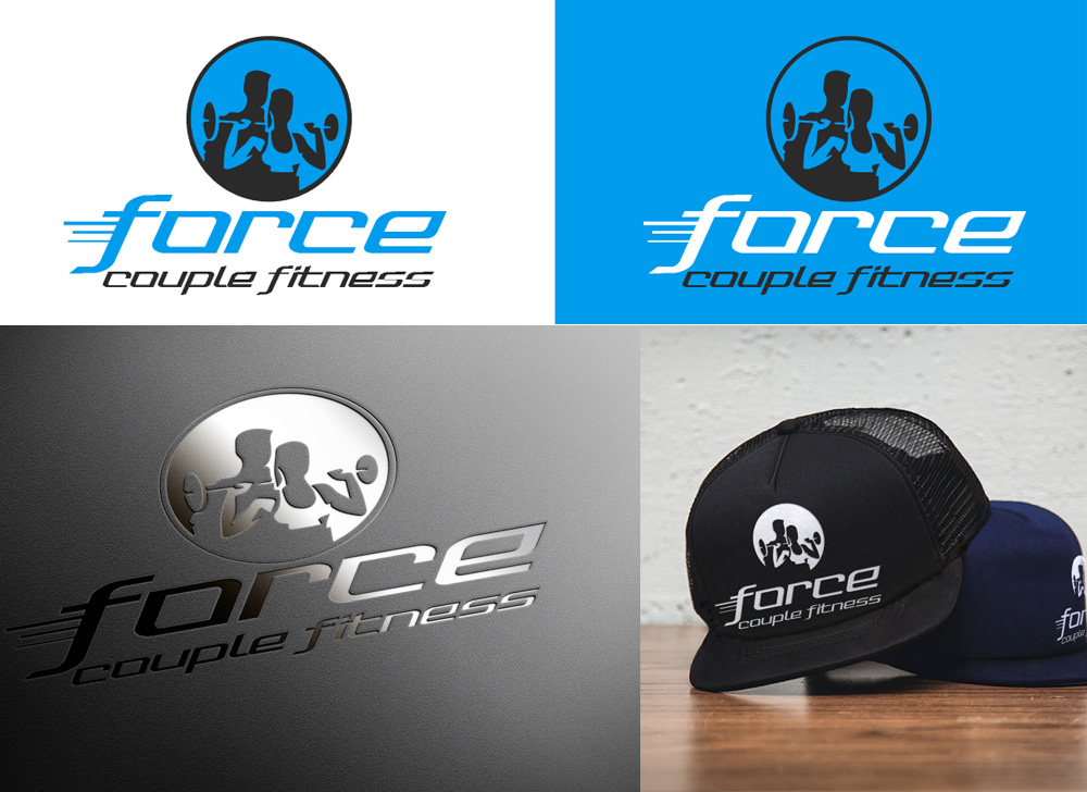 Logo Design by sathiyamurthy for Force Couple Fitness, LLC | Design #16793368