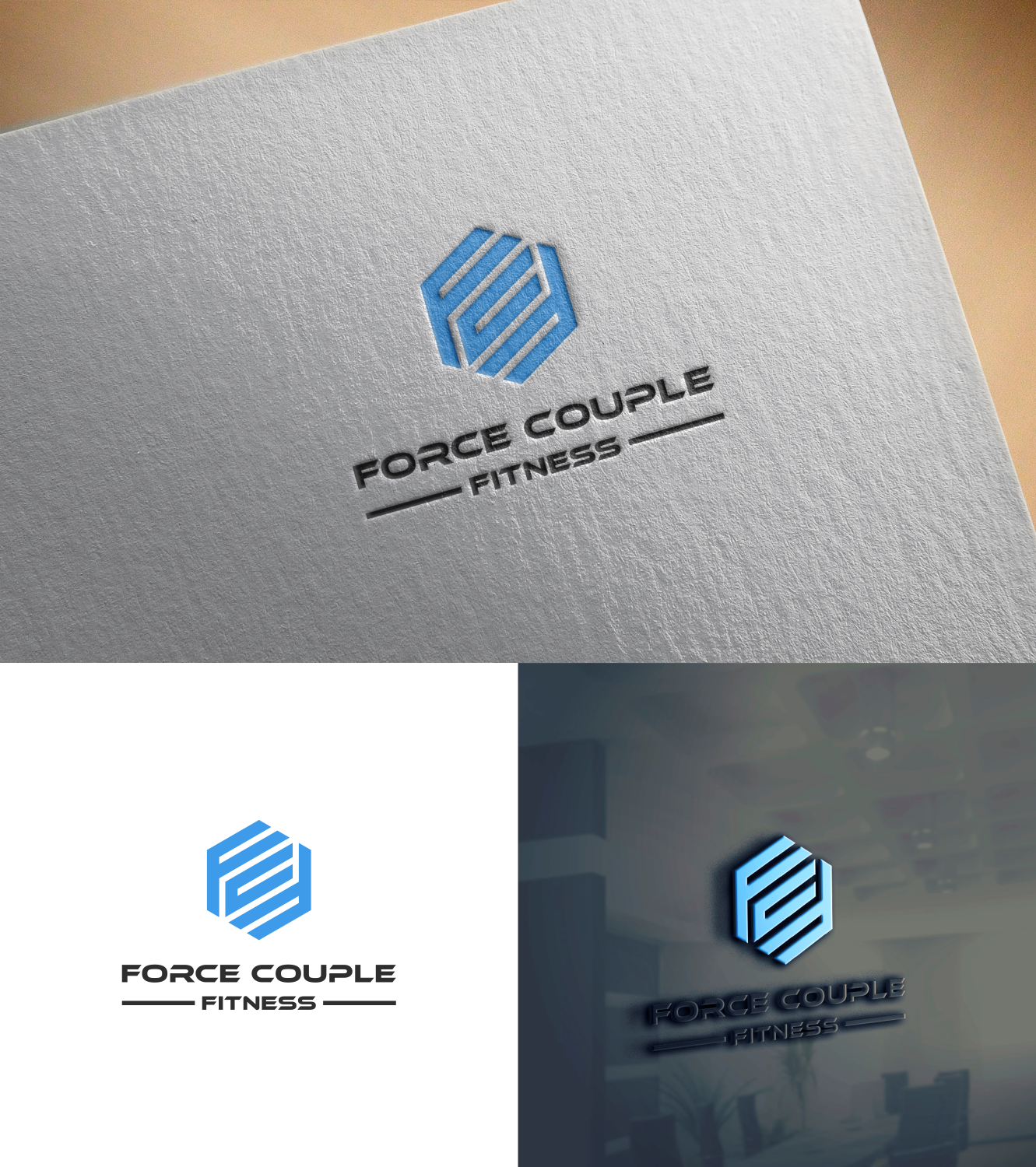 Logo Design by Optimistic_Studio for Force Couple Fitness, LLC | Design #16798877