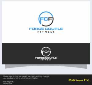 Logo Design by Mariono Fx for Force Couple Fitness, LLC | Design: #16626860