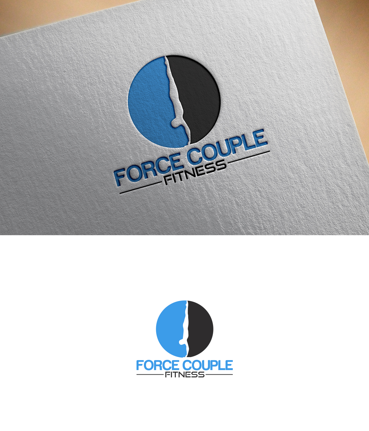Logo-Design von supercreative für Force Couple Fitness, LLC | Design #16635195