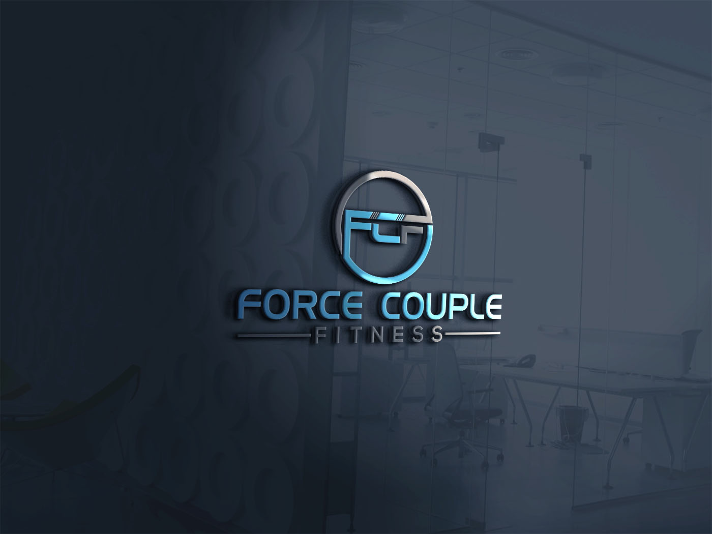 Logo-Design von Alhamduliallah für Force Couple Fitness, LLC | Design #16640591