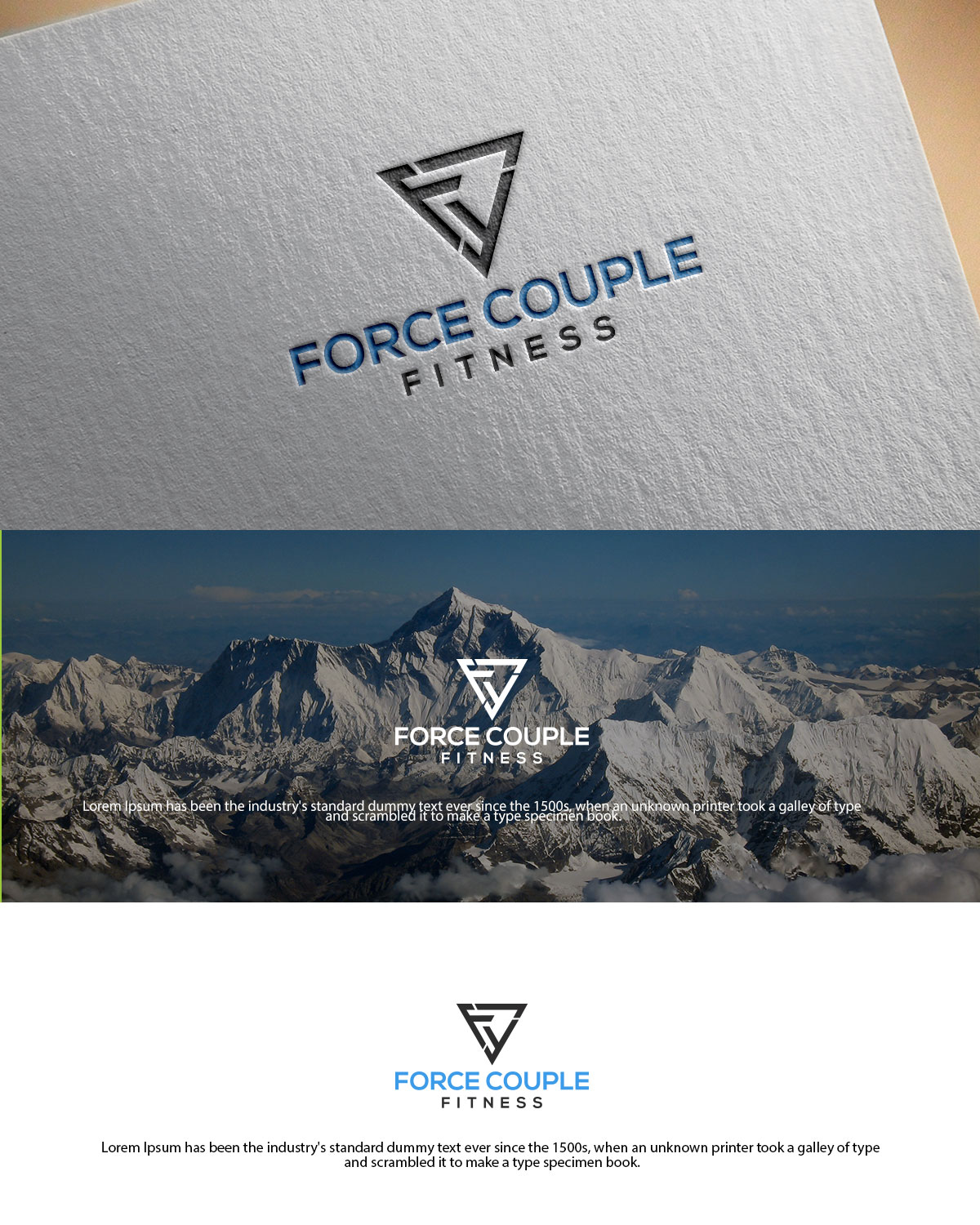 Logo-Design von Art creation 2 für Force Couple Fitness, LLC | Design #16636450