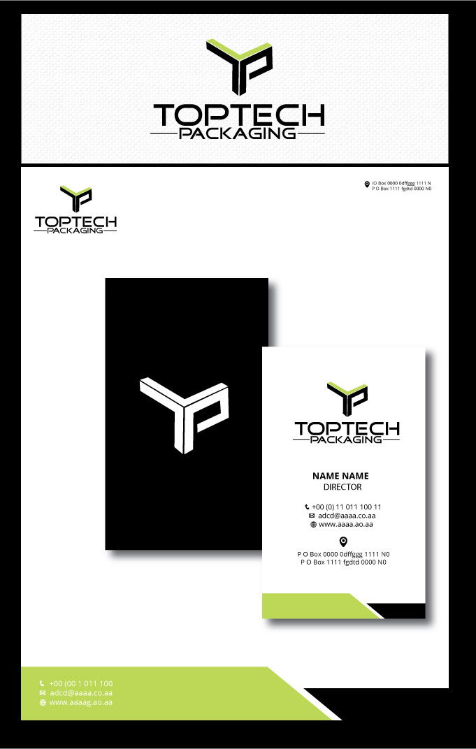 Design de Logo par zebronicgraphic pour Top Tech Packaging, LLC | Design #16636883
