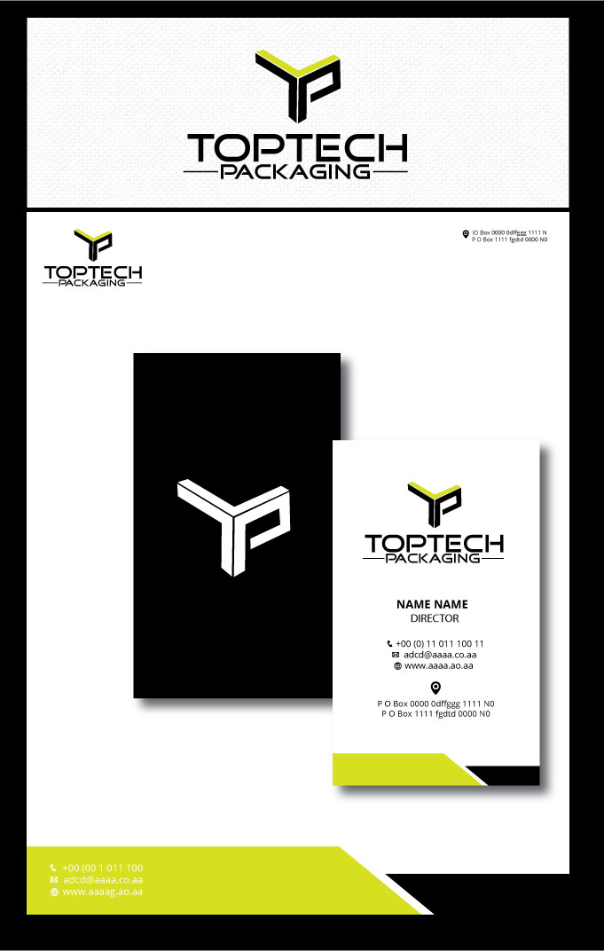 Diseño de Logo por zebronicgraphic para Top Tech Packaging, LLC | Diseño #16636886