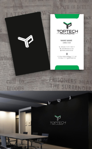 Design de Logo par zebronicgraphic pour Top Tech Packaging, LLC | Design : #16636993