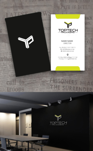 Design de Logo par zebronicgraphic pour Top Tech Packaging, LLC | Design : #16636995