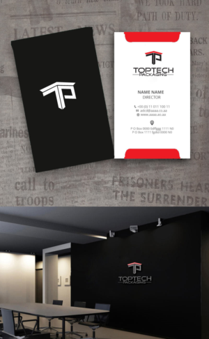 Design de Logo par zebronicgraphic pour Top Tech Packaging, LLC | Design : #16699099