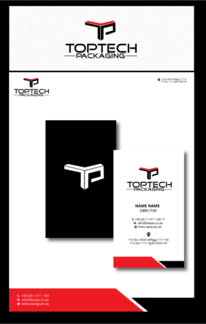 Logo Design by zebronicgraphic for Top Tech Packaging, LLC | Design: #16699103