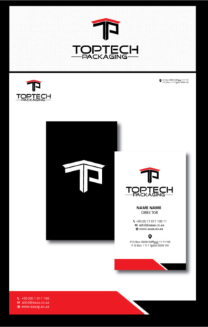 Logo Design by zebronicgraphic for Top Tech Packaging, LLC | Design: #16699105