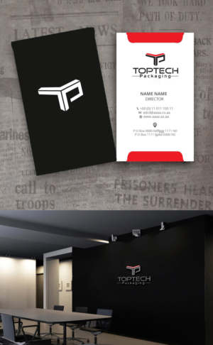 Logo Design by zebronicgraphic for Top Tech Packaging, LLC | Design: #16707647