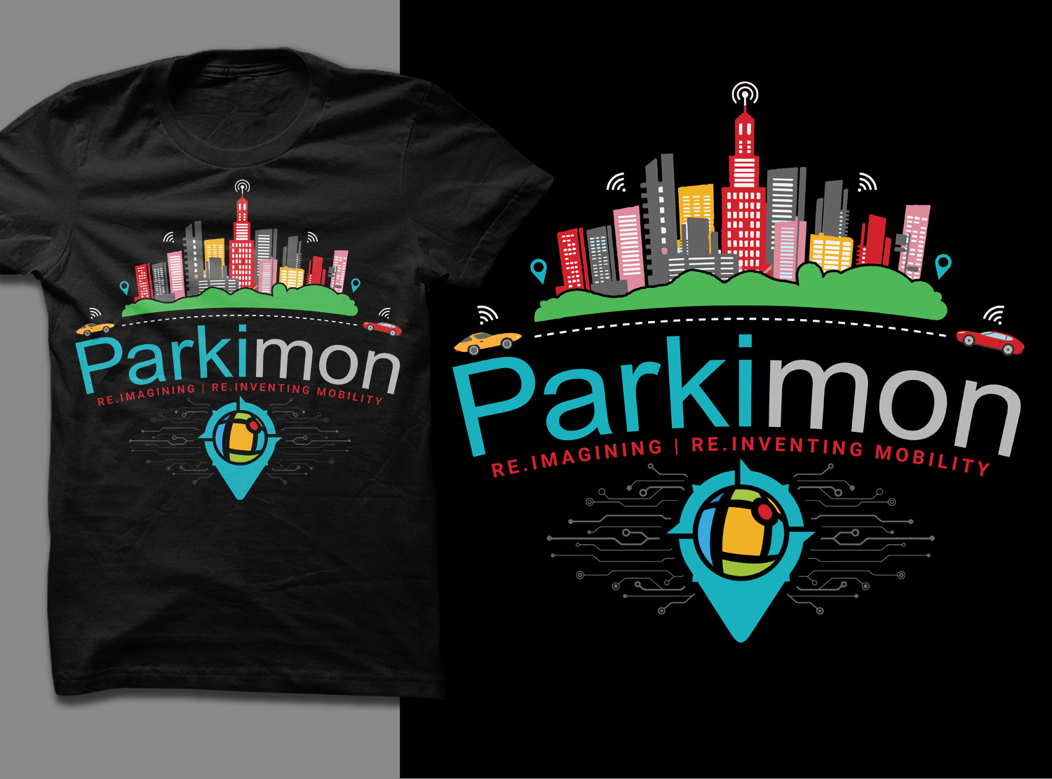 T-shirt Design by erwin87 for Parkimon Inc. | Design #16695356