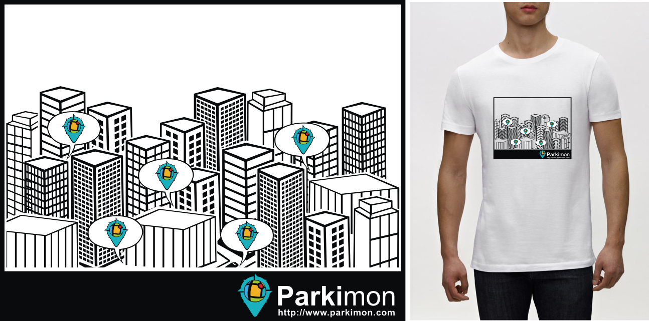 Diseño de Camiseta por Den Bagus para Parkimon Inc. | Diseño #16699524