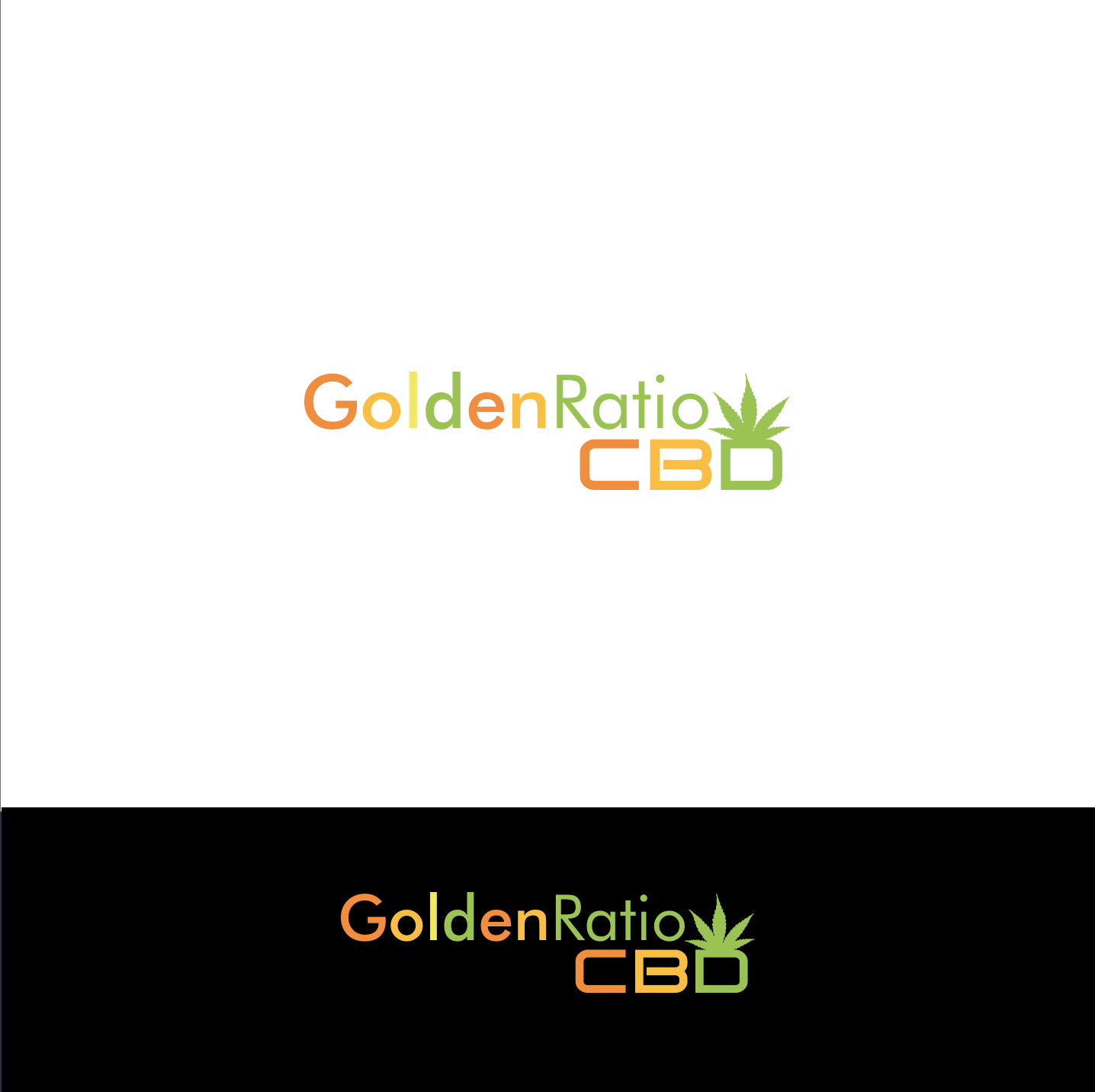 Logo Design by mahboob.interflow for GoldenRatio CBD | Design #16630075