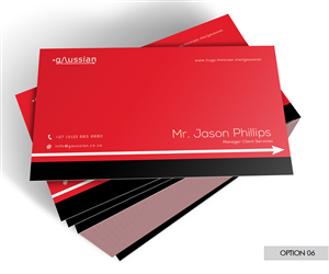 Business Card Design by  Sami for this project | Design: #2663521
