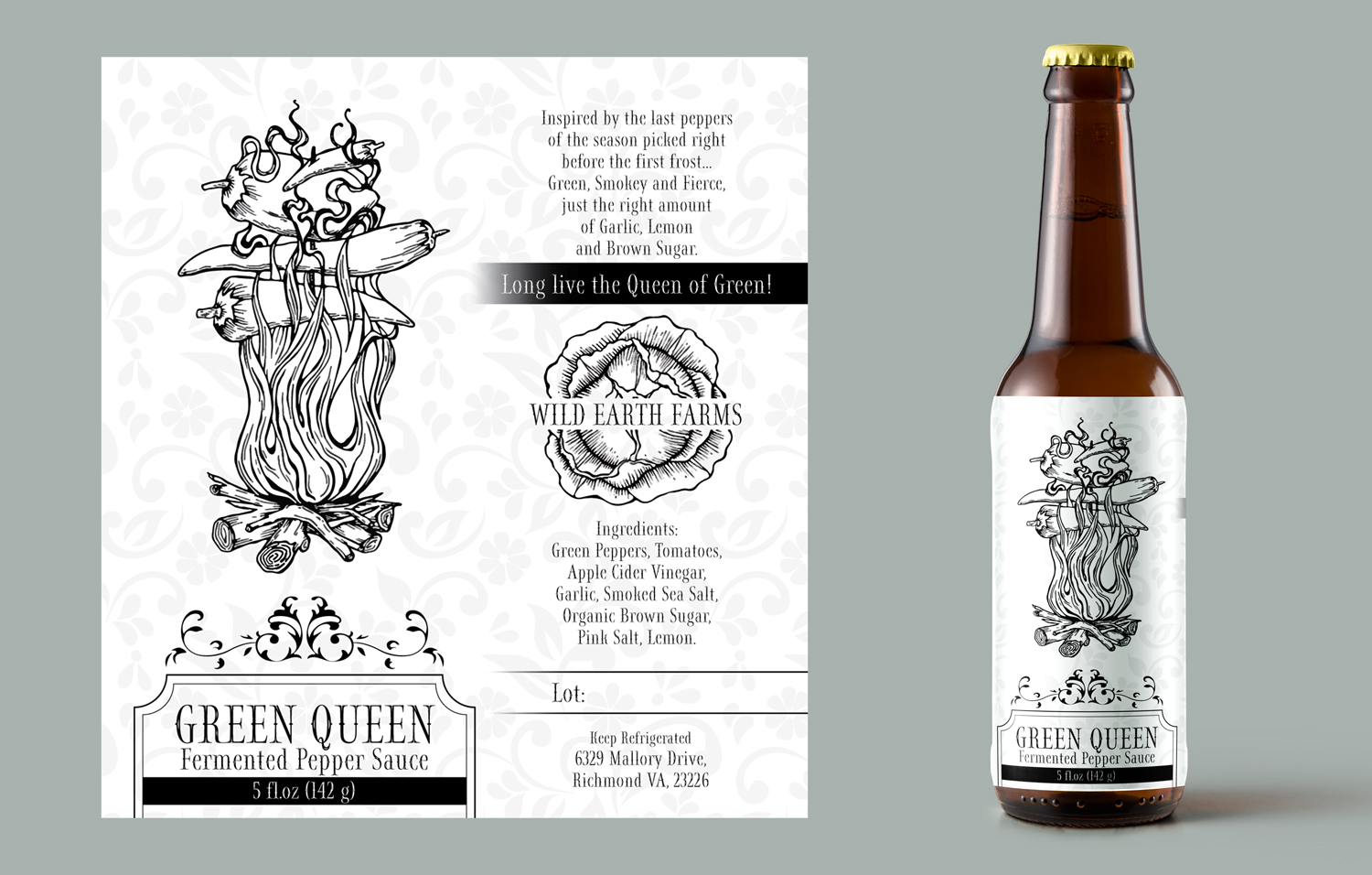 Label Design by Impressive Solutions for Wild Earth Farms, LLC | Design #16694436