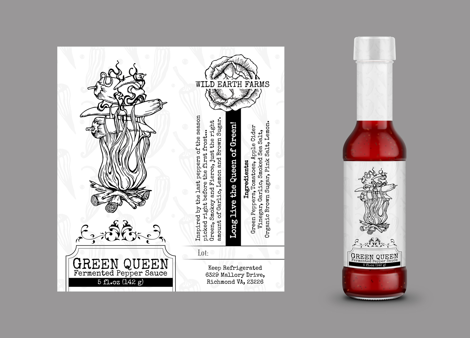 Label Design by Impressive Solutions for Wild Earth Farms, LLC | Design #16711915