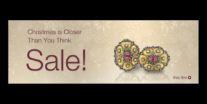 Banner Design for High End Jewelry Website | Banner-Design von D Creative