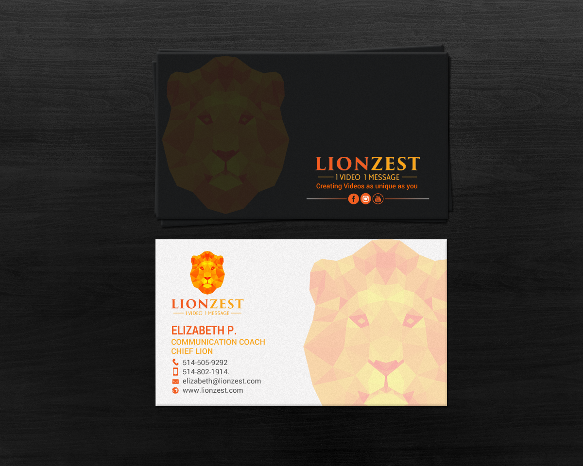 Business Card Design by chandrayaan.creative for this project | Design #16627093