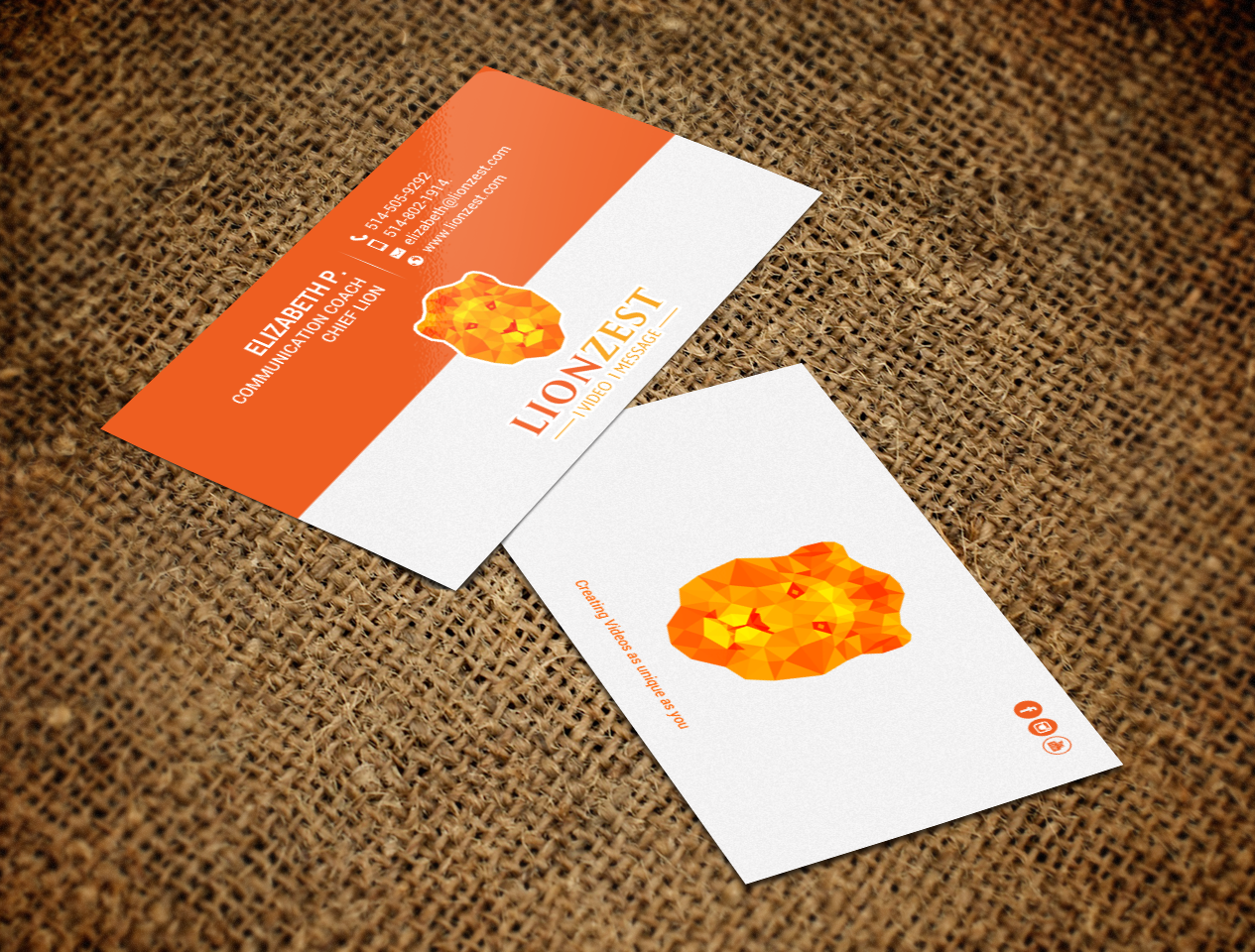 Business Card Design by chandrayaan.creative for this project | Design #16627102