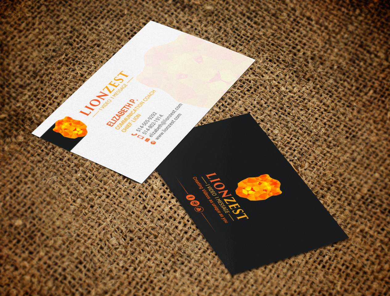 Business Card Design by chandrayaan.creative for this project | Design #16627232