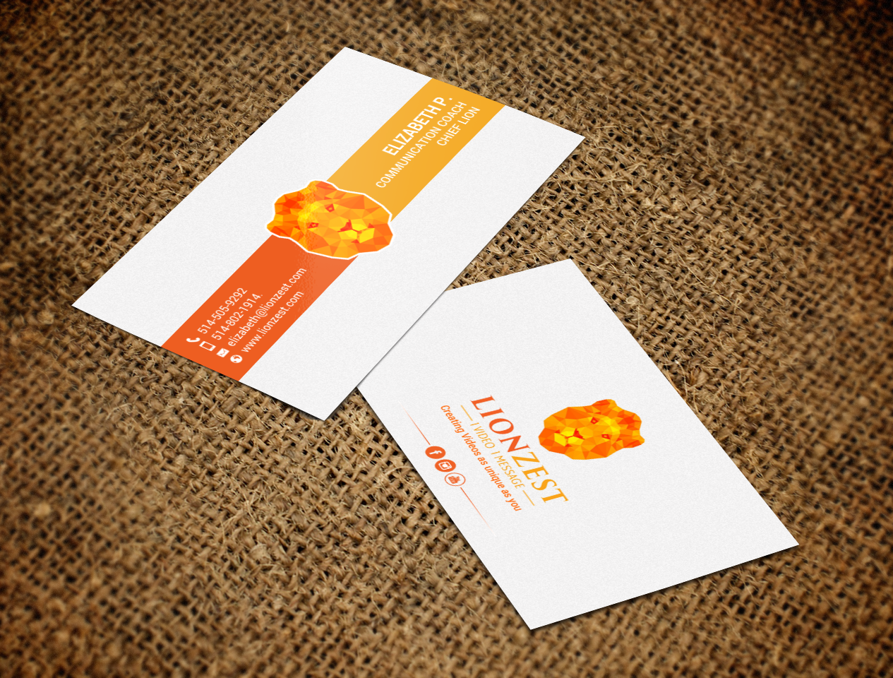 Business Card Design by chandrayaan.creative for this project | Design #16627241