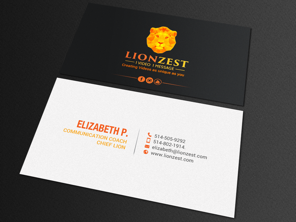 Business Card Design by chandrayaan.creative for this project | Design #16627242