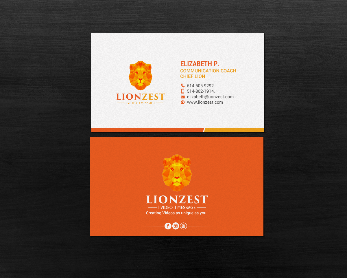 Business Card Design by chandrayaan.creative for this project | Design #16627254