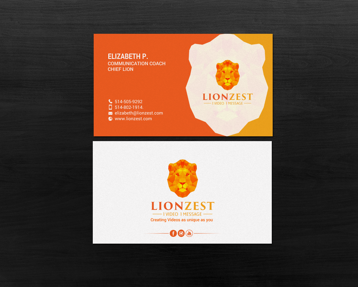Diseño de Tarjeta de Presentación por chandrayaan.creative para este proyecto | Diseño #16627258