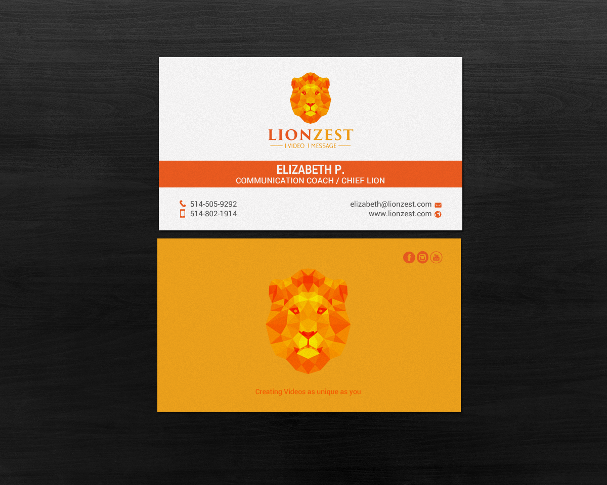 Business Card Design by chandrayaan.creative for this project | Design #16627309