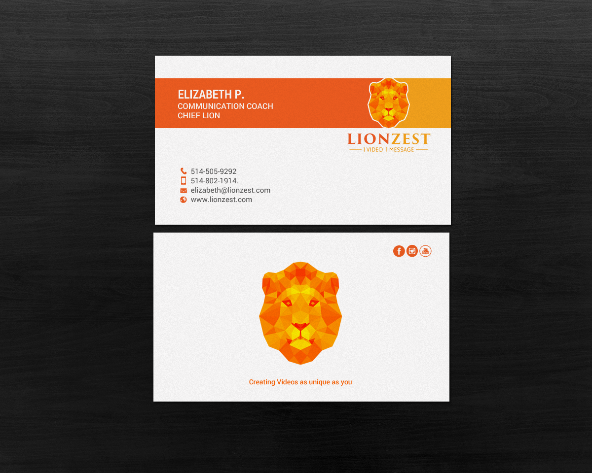 Visitenkarten-Design von chandrayaan.creative für dieses Projekt | Design #16627313