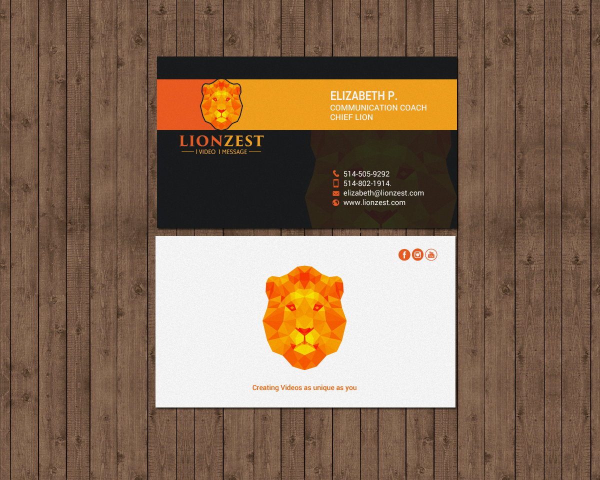 Business Card Design by chandrayaan.creative for this project | Design #16627314