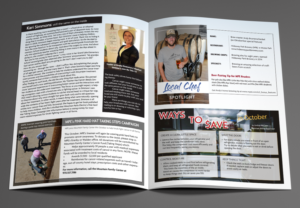 Newsletter design for USA magazine | Print Design by HamzaMalik