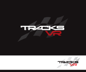 tracksVR   Virtual Racing. Real Fun. | Diseño de Logo por gvb design communications