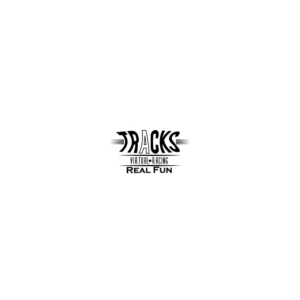 tracksVR   Virtual Racing. Real Fun. | Diseño de Logo por ISK