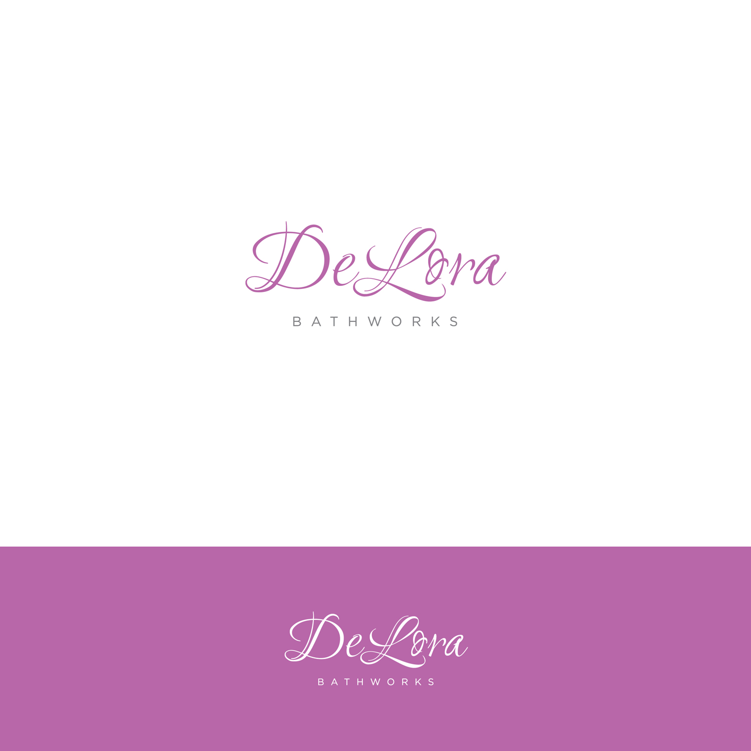 Logo Design by tavi for DeLora Bathworks | Design #16641028