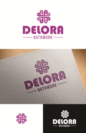 Logo Design by Mangun Wijaya for DeLora Bathworks | Design: #16708275