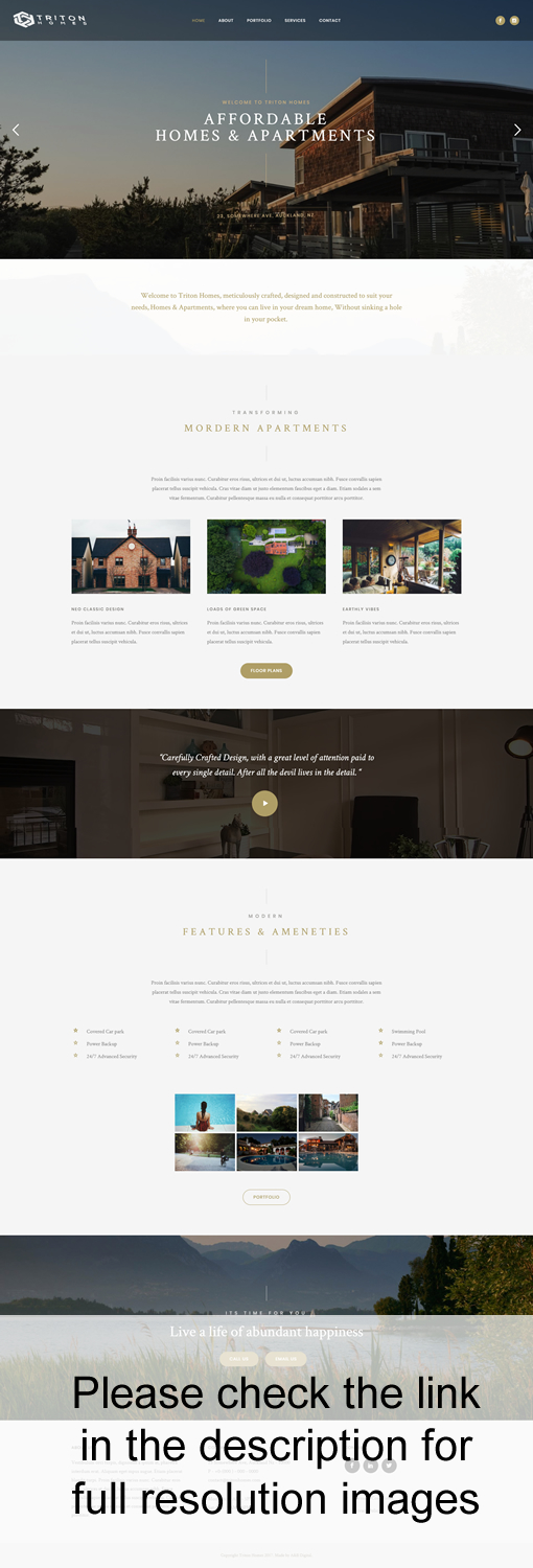 Web-Design von A & B Digital für Triton Homes Ltd | Design #16745704