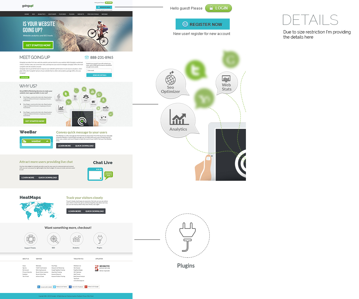 Web Design by amberegg for Creationshop | Design: #2734196