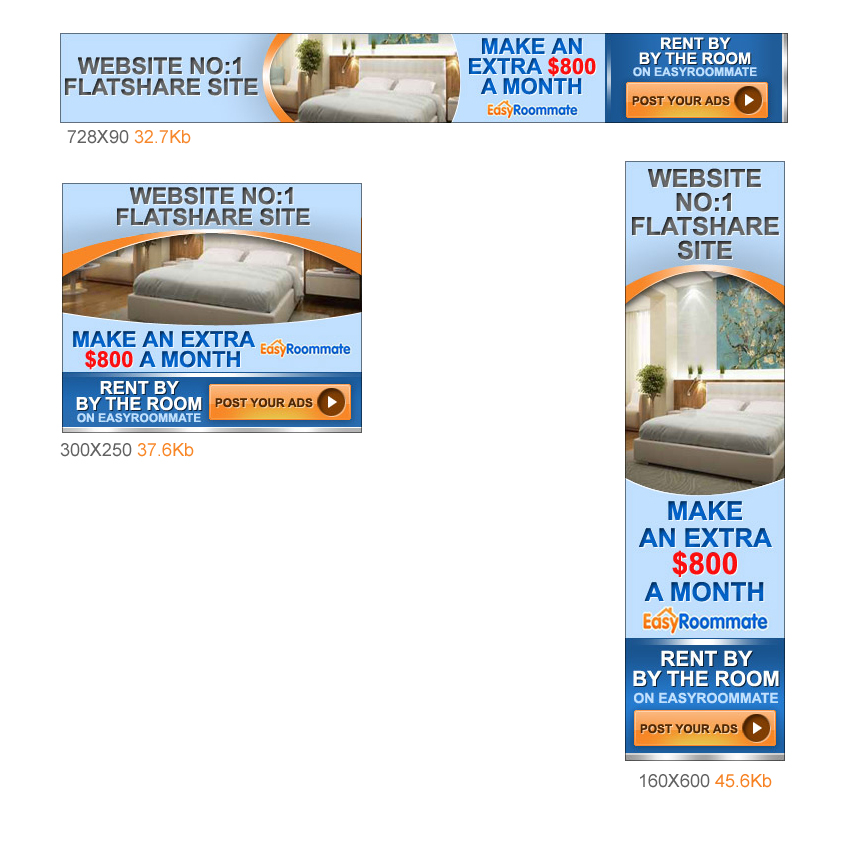 Banner Ad Design by DesignXyz for this project | Design #2679926