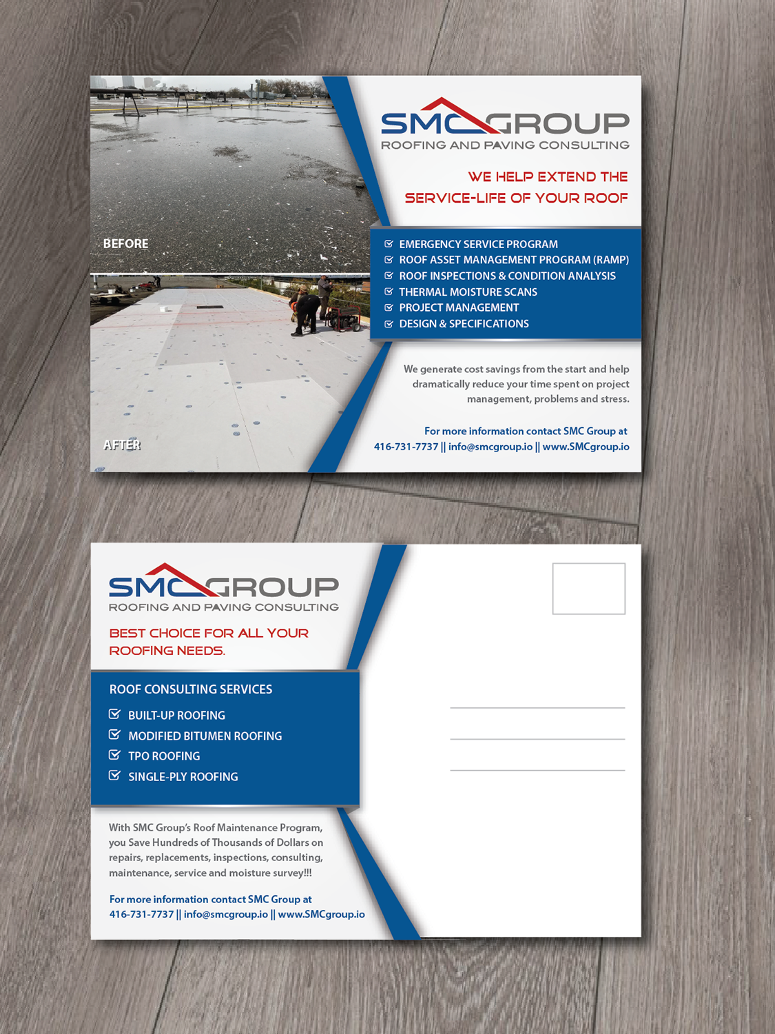 Design de Flyer par alex989 pour SMC Group Inc | Design #16636591